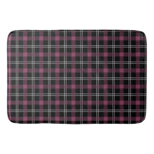 Tapis De Bain Arrière - plan de déco blanc blanc violet