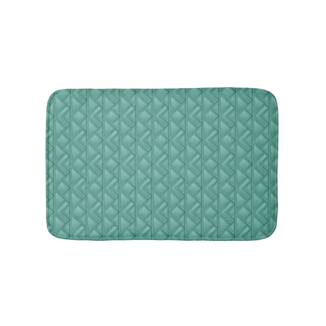 Tapis De Bain Arrière - plan de mosaïque (Devant)