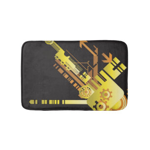 Tapis De Bain Arrière - plan tramé technique 5