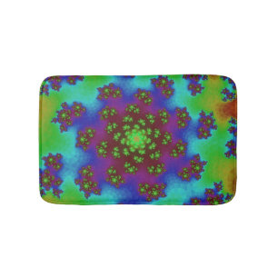 Tapis De Bain Arrosage floral d'automne