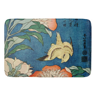 Tapis de bain ASIATIQUE de PIVOINES