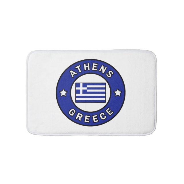 Tapis De Bain Athènes Grèce (Devant)