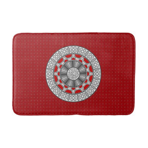 Tapis de bain Aztèque rencontre Alien