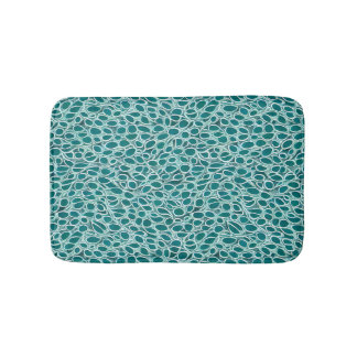 Tapis De Bain Bain à fusion turquoise