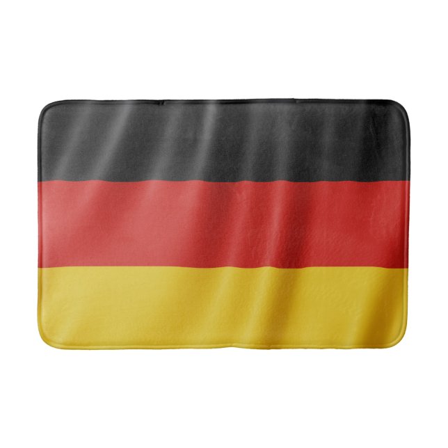 Tapis De Bain Bain allemand Drapeau (Devant)