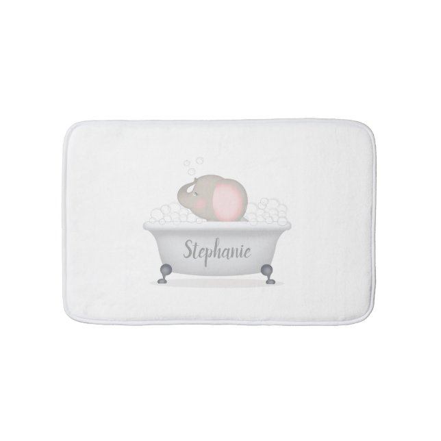 Tapis De Bain Bain bébé éléphant bulle (Devant)