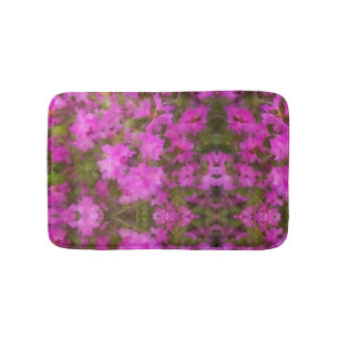Tapis De Bain Bain Mat Rhododendrons violets