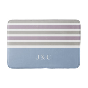 Tapis De Bain Bain monogramme personnalisé Motif