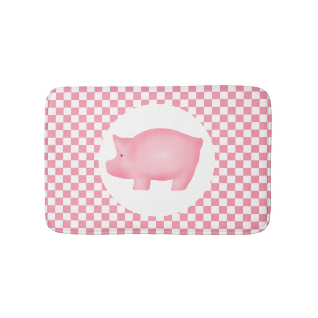 Tapis De Bain Bain rose de porc (Devant)