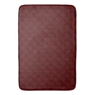 Tapis De Bain Baisses d'eau sur le métal Crimson