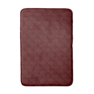 Tapis De Bain Baisses d'eau sur le métal Crimson