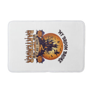 Tapis De Bain Balai Cassa Barman Halloween Maison Hantée Sorci