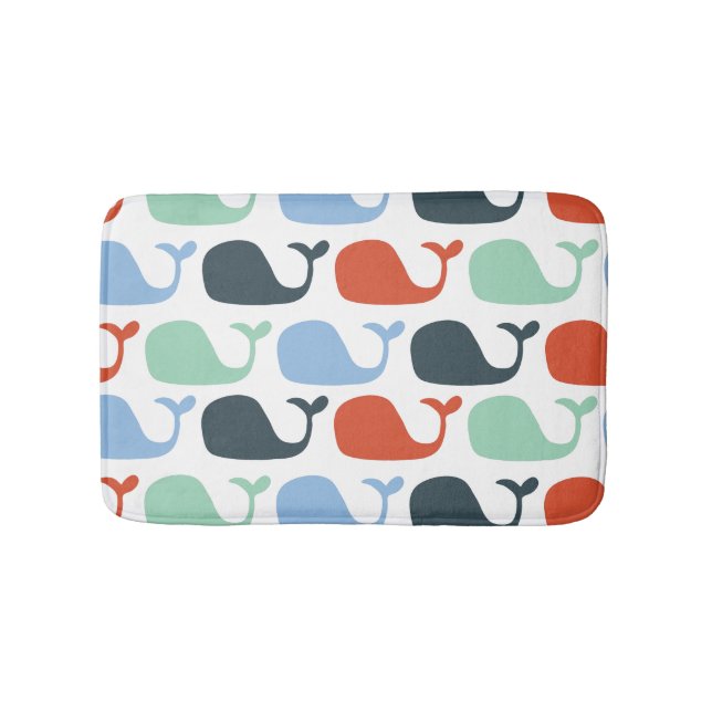 Tapis De Bain Baleines marines (Devant)