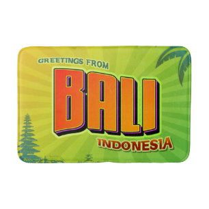 Tapis De Bain Bali Indonésie Salle de bain Mat