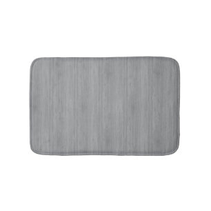 Tapis De Bain Bambou gris cendré avec apparence de grain de boi