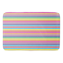 Tapis De Bain Bandes colorées