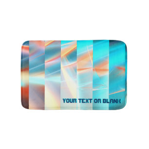 Tapis De Bain Bandes du coucher du soleil