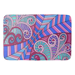 Tapis De Bain Bandes multiples
