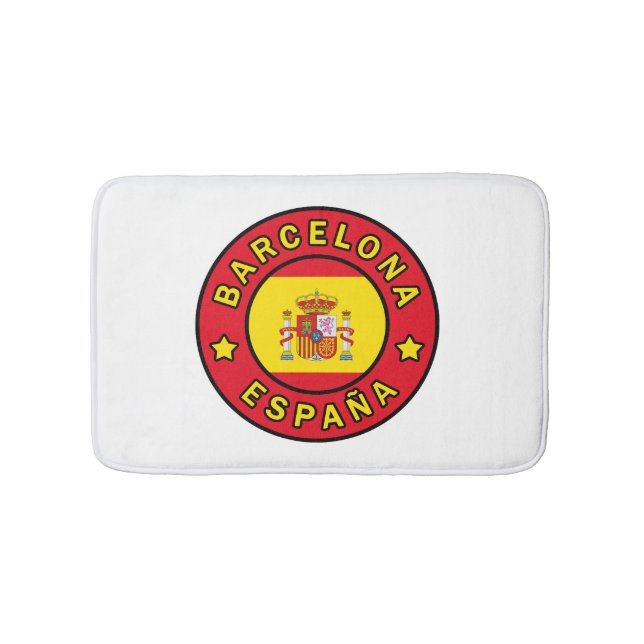 Tapis De Bain Barcelone Espagne (Devant)