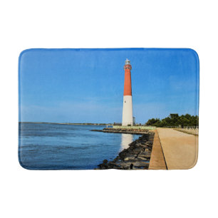 Tapis De Bain Barnegat Lighthouse, New Jersey Bath Mat