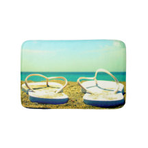 Bascules électroniques sur la plage
