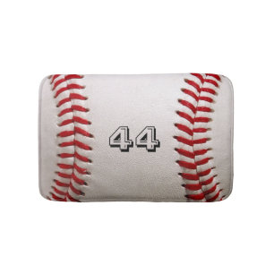 Tapis De Bain Baseball avec numéro personnalisable