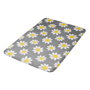 Tapis De Bain Bassins jaunes blancs