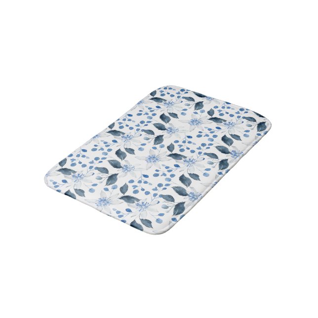 Tapis De Bain Bath Mat - Winter Pattern (Angle)