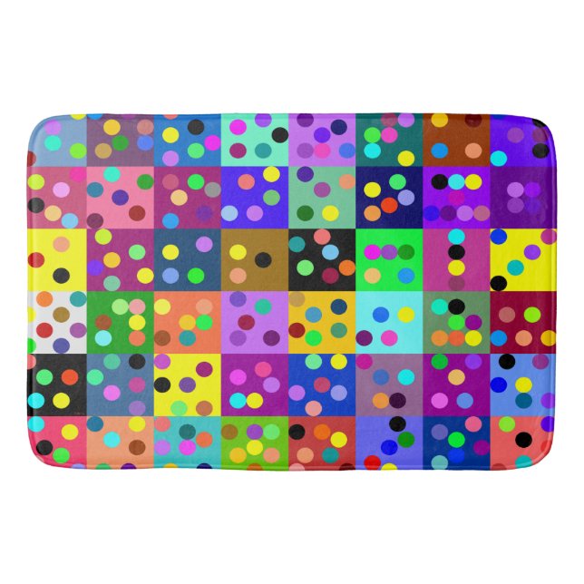 Tapis De Bain Bathmat Confetti (Devant)