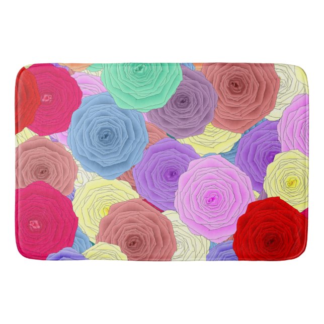 Tapis De Bain Bathmat rose (Devant)