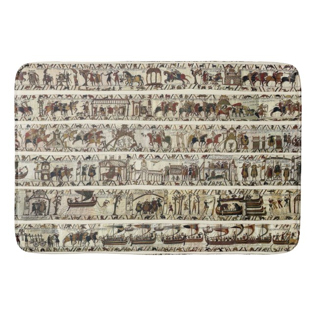Tapis De Bain BAYEUX TAPESTRY 1066 Bataille d'Hastings (Devant)