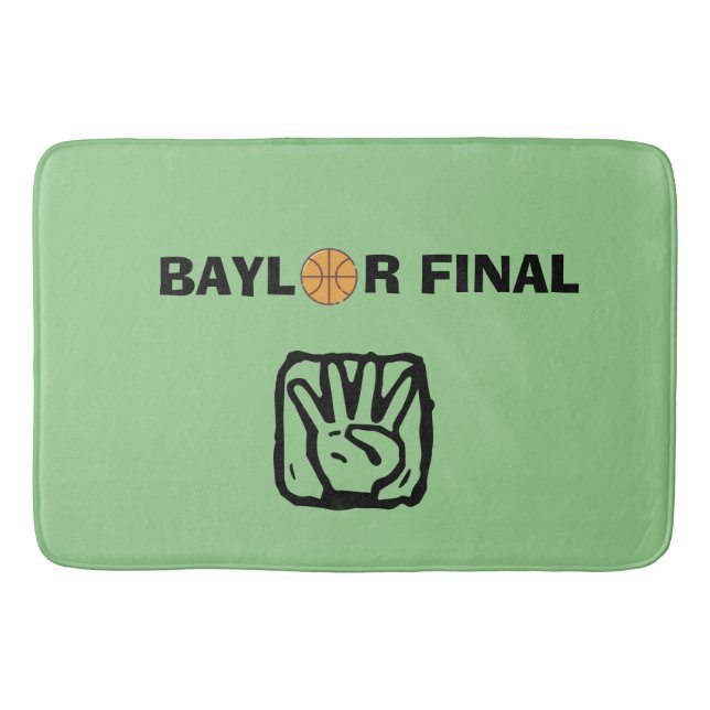 Tapis De Bain Baylor Final Four (Devant)
