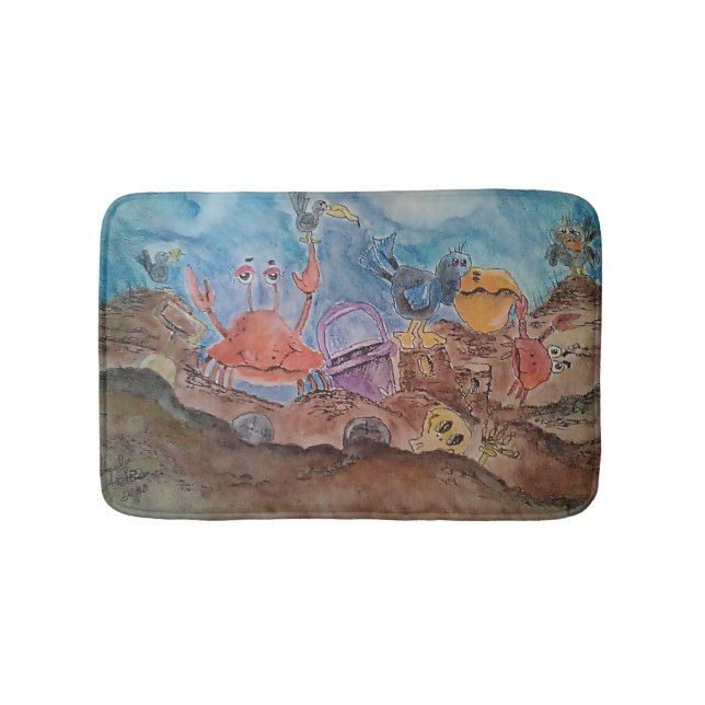 Tapis De Bain Beach Shenanigans (Devant)