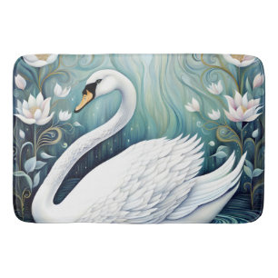 Tapis De Bain Beau Swan