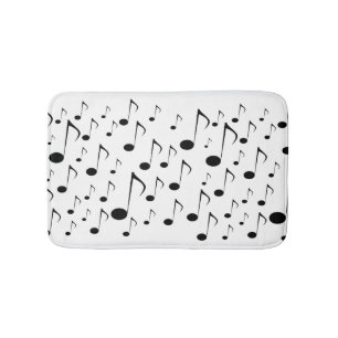 Tapis De Bain Beaucoup de notes musicales