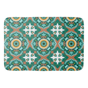 Tapis De Bain 💚 💛 Beaux carreaux marocains