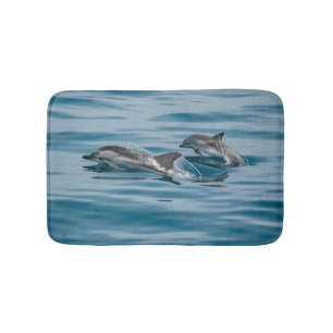 Tapis De Bain Beaux dauphins aquatiques