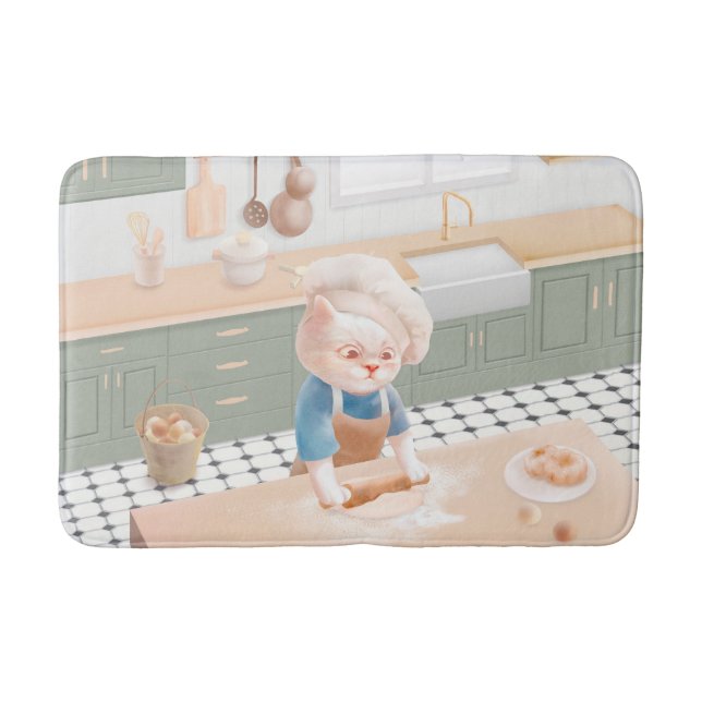 Tapis De Bain Bébé Bébé - Cosy Morning Kneading (Devant)