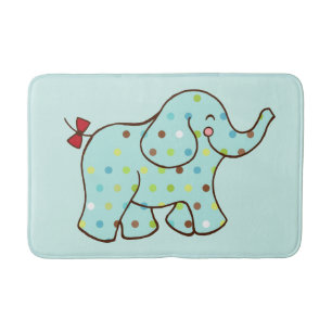 Tapis De Bain Bébé Eléphant Bain Mat
