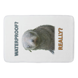Tapis De Bain Bébé phoque mouillé drôle
