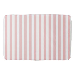 Tapis De Bain Bébé rose couleur rayures vacances Été Pastel
