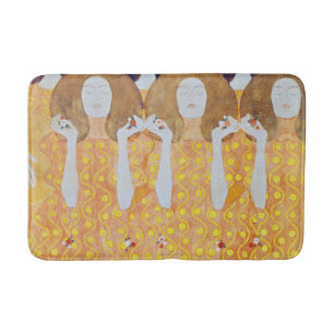 Tapis De Bain Beethoven Frieze (détail), Gustav Klimt