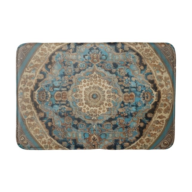 Tapis De Bain Belle collection de vieux Motifs turcs populaires (Devant)