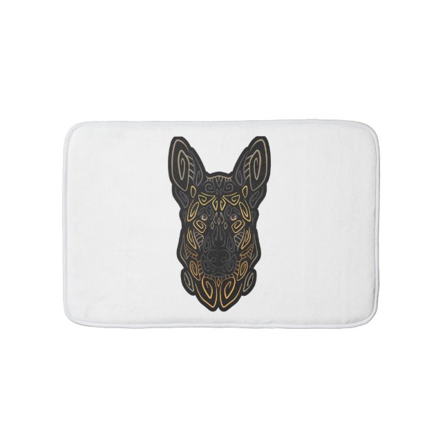 Tapis De Bain berger allemand design berger allemand cadeaux ber (Devant)