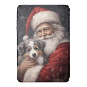 Tapis De Bain Berger australien avec Noël du Père Noël