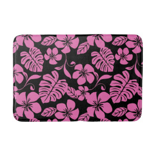 TAPIS DE BAIN BIKINI ROSE (NOIR/ROSE)