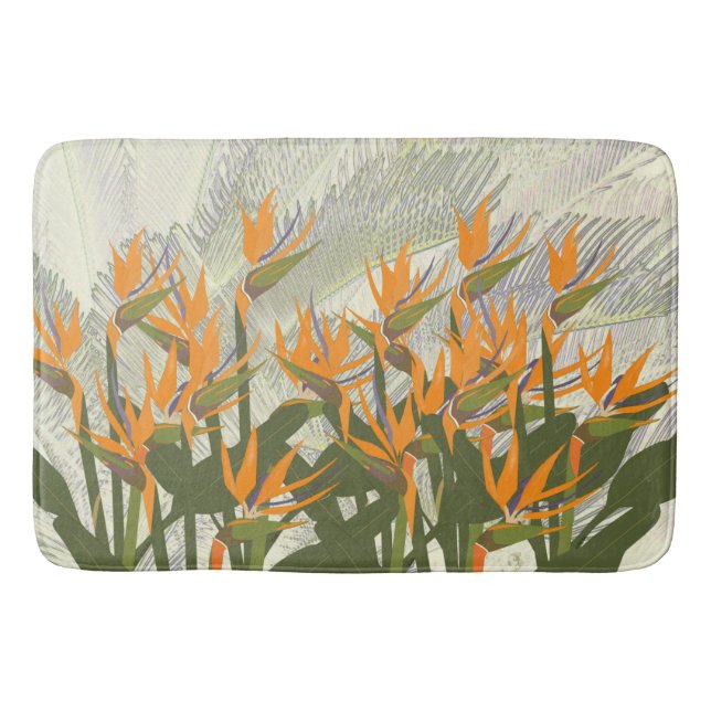 Tapis De Bain Bird of Paradise Bathmat (Devant)