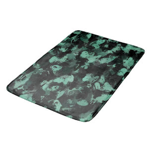 Tapis De Bain Black and teal