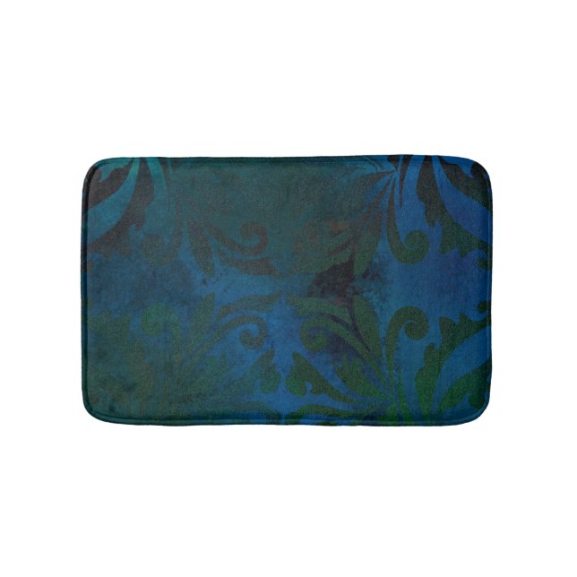 Tapis De Bain bleu (Devant)