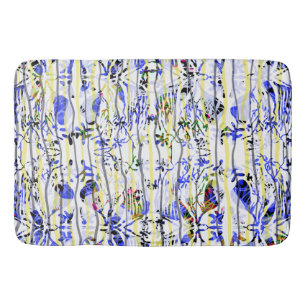 Tapis De Bain Bleu